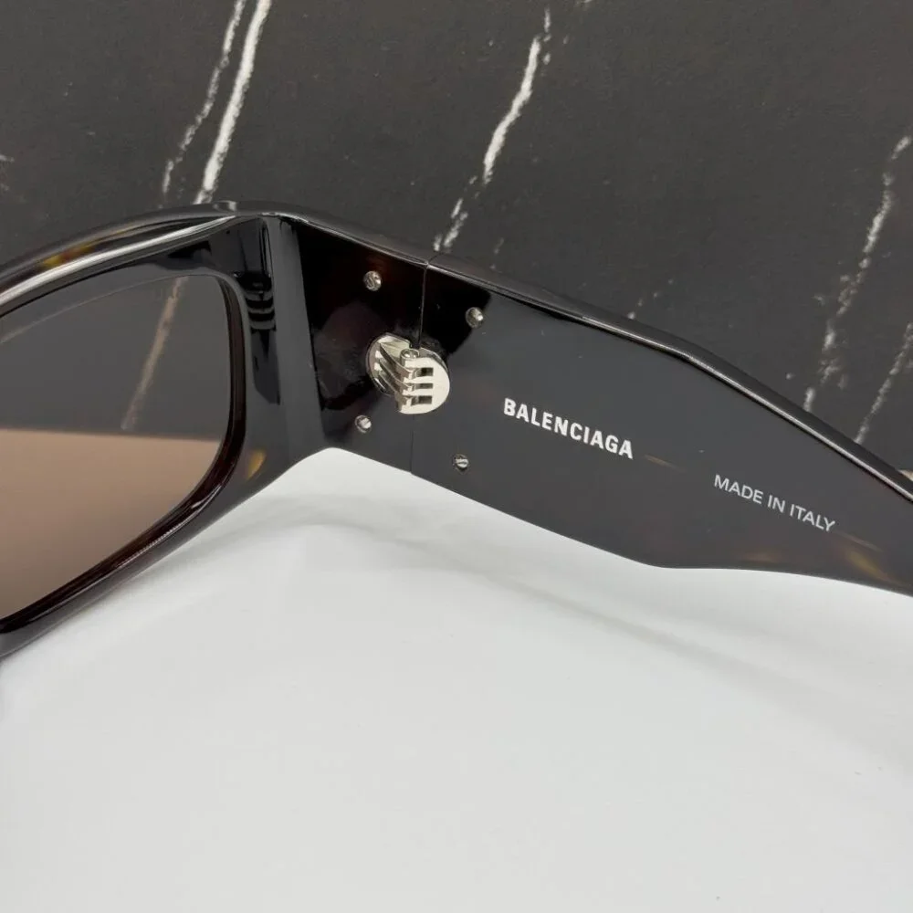 NEW BALENCIAGA BB0360S 002 UNISEX HAVANA SUNGLASSES